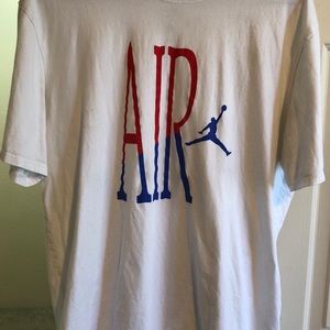 White Air Jordan Tee